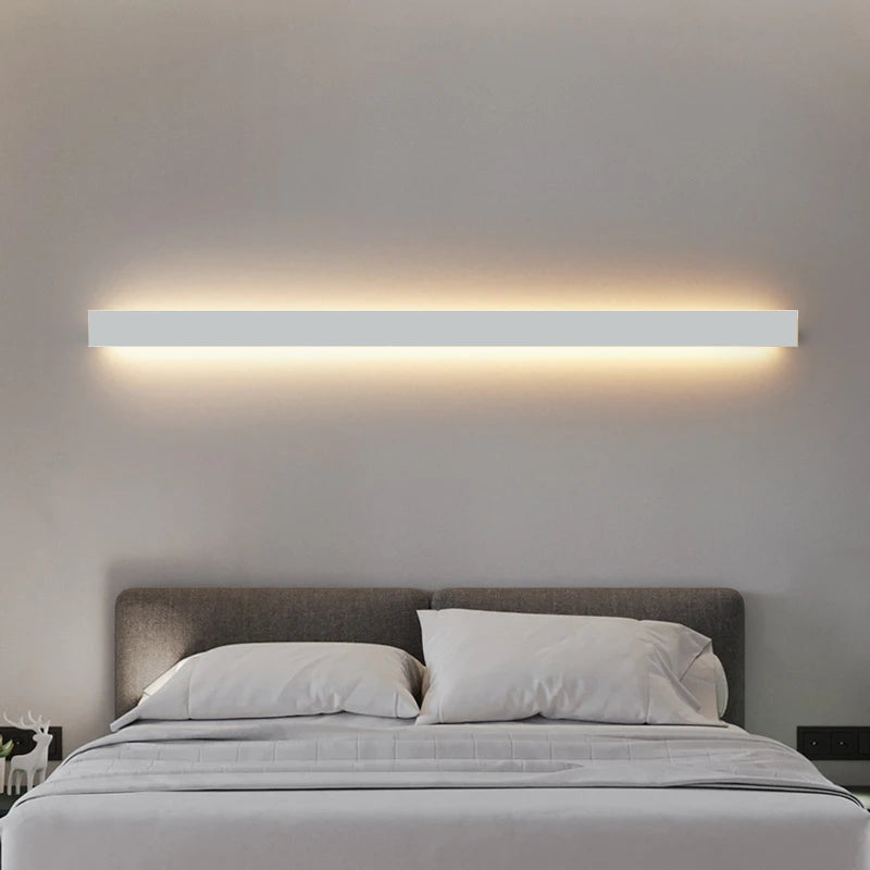 Lights of Scandinavia - Simplicity - Wall-mounted nordic minimalistic light fixture. Scandinavian design, nordic tradition of simplicity and functionality. Bedroom